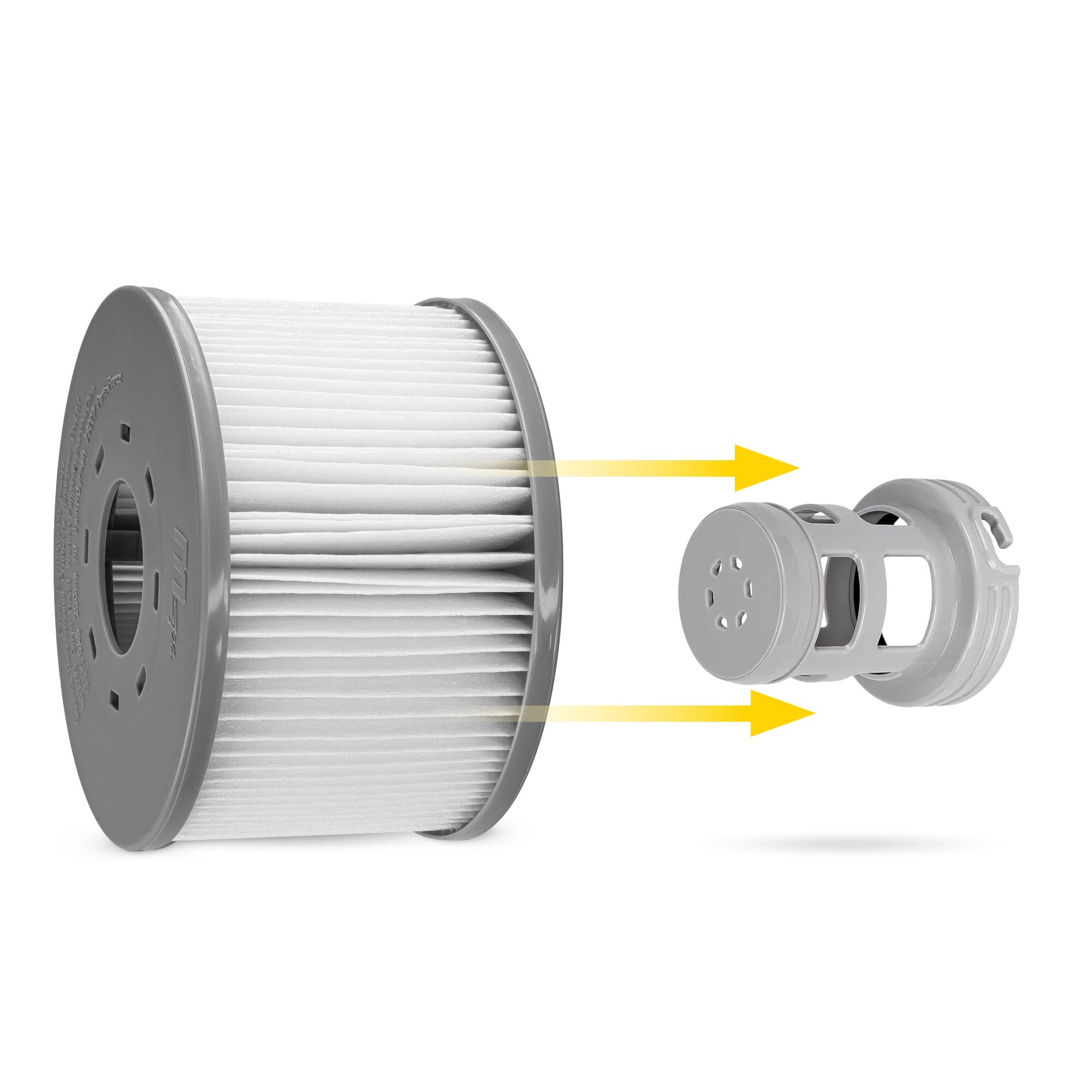 Filtr wymienny do pompy mSpa HH-LF90 do SPA 2 szt. 4/7