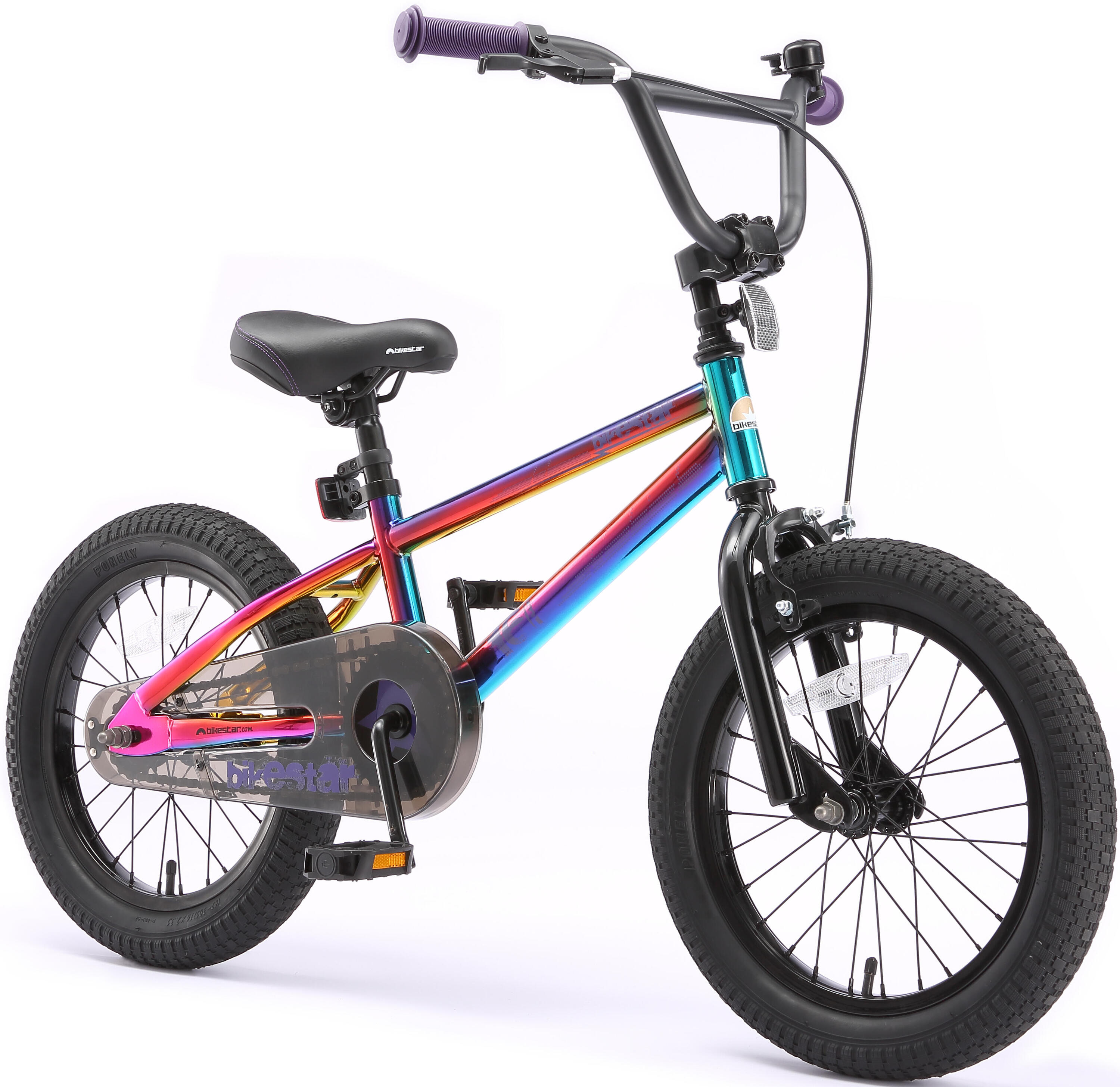 BIKESTAR Kinderfiets 16 inch vanaf 4 - 6 jaar, BMX