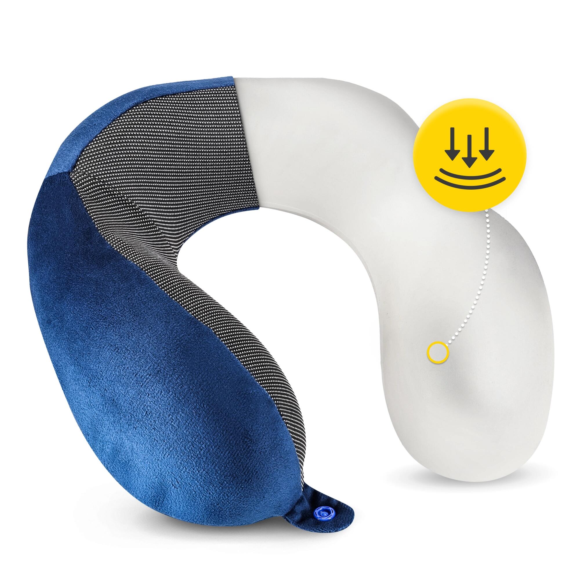 Cuscino da viaggio memory foam cervicale supporto collo 4FIZJO TRAVEL 6/7