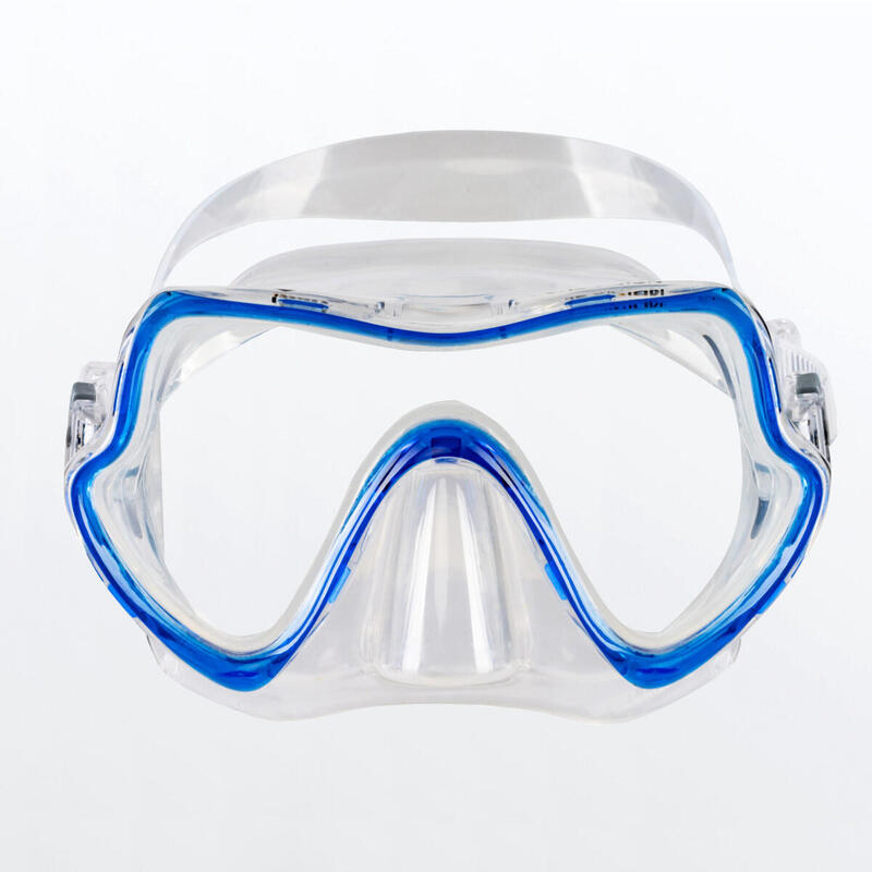 Masca snorkeling Mares AQ - PURE VISION, Albastru