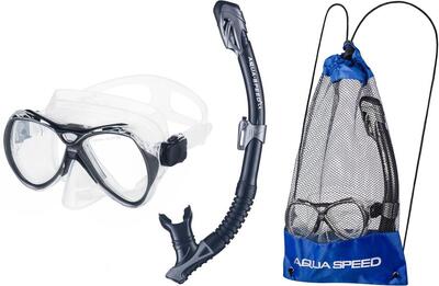 AQUA-SPEED Manus + Borneo Schnorchelset