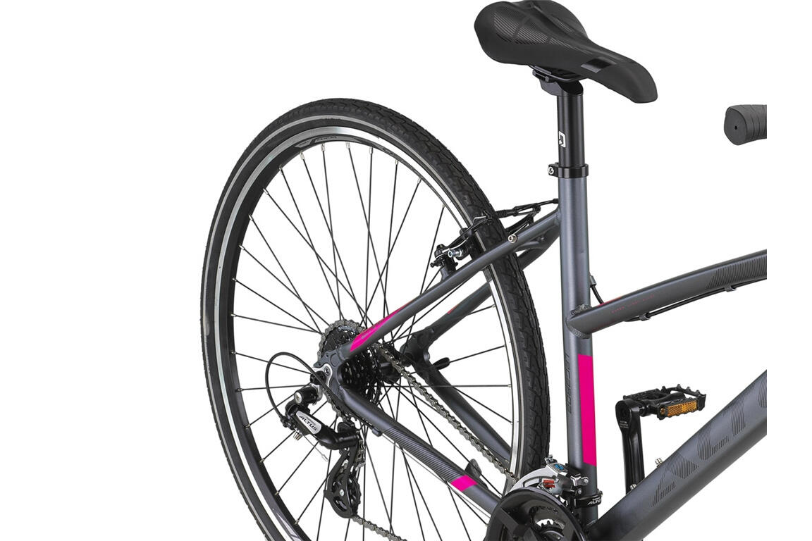ALTEC Crossfiets 28 inch Legarda Lady, grijs-roze 6/6