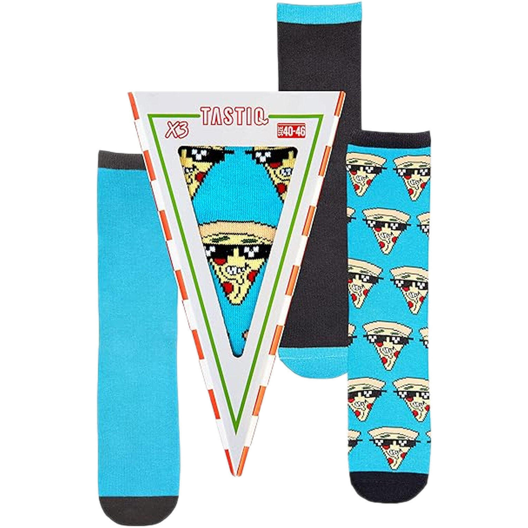 Skarpety Unisex Tastic 3-Pack Pizza - Rozmiar 36-41