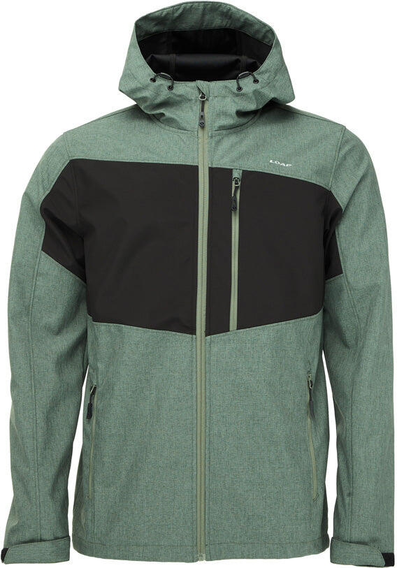 ZSPORT Herren Softshell Jacke Loap Ladan Grün/Schwarz - Wasserdicht und Bequem