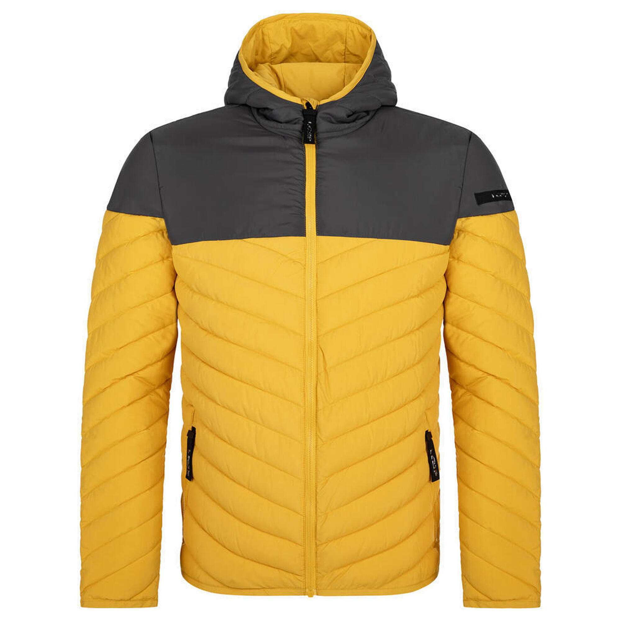 Zero Friction - Veste Homme Loap Jenda, Jaune/asphalte, Taille S - Doudoune Synthétique - Bleu|gris|jaune|mauve - Decathlon