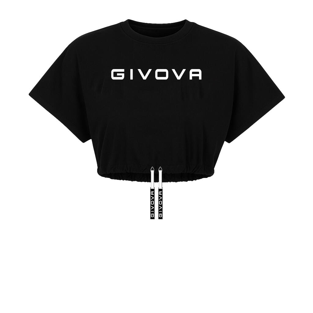 Givova damska koszulka z dekoltem łódka M