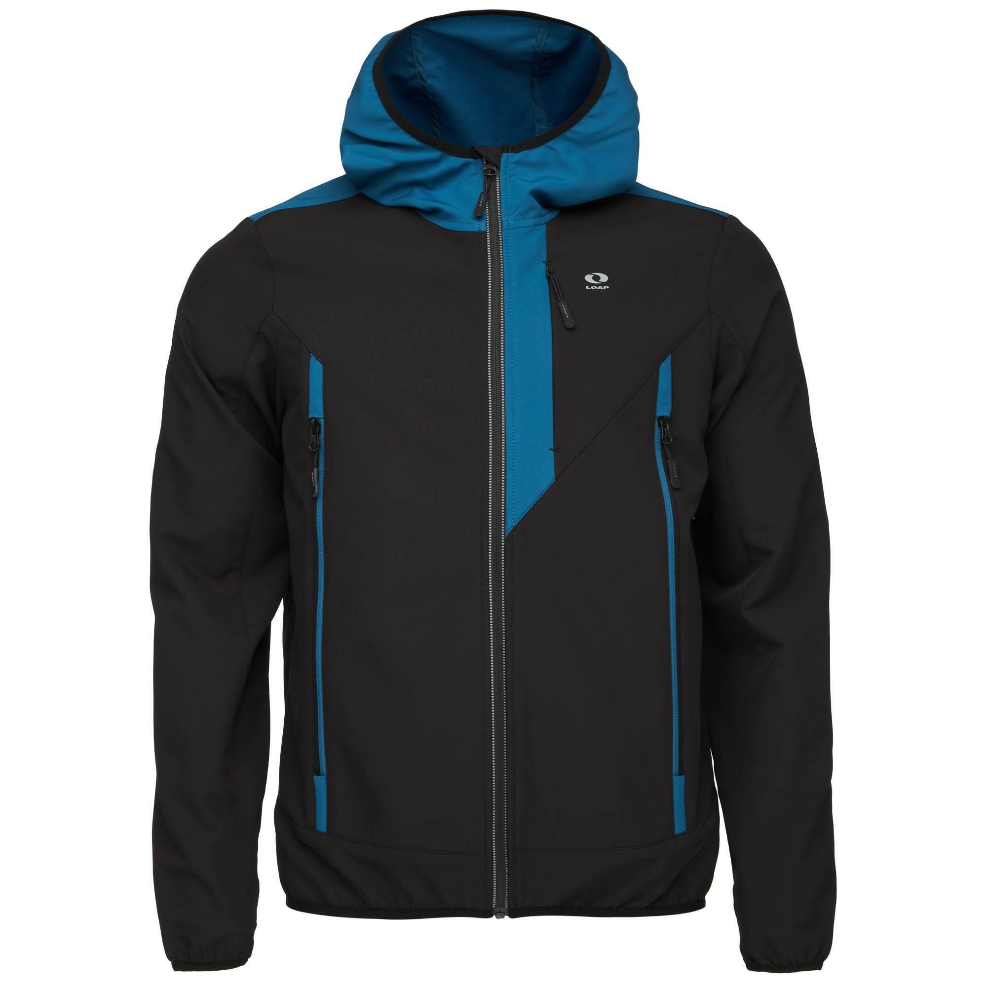 Zeagle - Veste Softshell Homme Loap Ursun, Noir, S - Softshell - Bleu|gris|noir - Decathlon