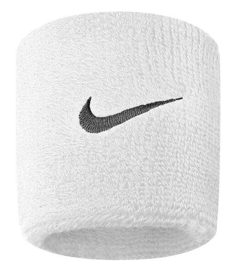 Polsini Nike Swoosh Wristbands Bianco Adulto