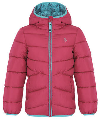 Meisjes winterjas inlas roze 146-152 - stijlvol en warm