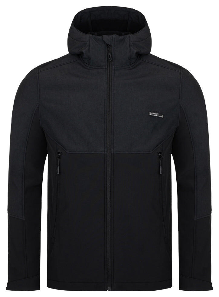 ZSPORT Lupp Black XL Softshell Jacke für Männer - Winddicht und Atmungsaktiv