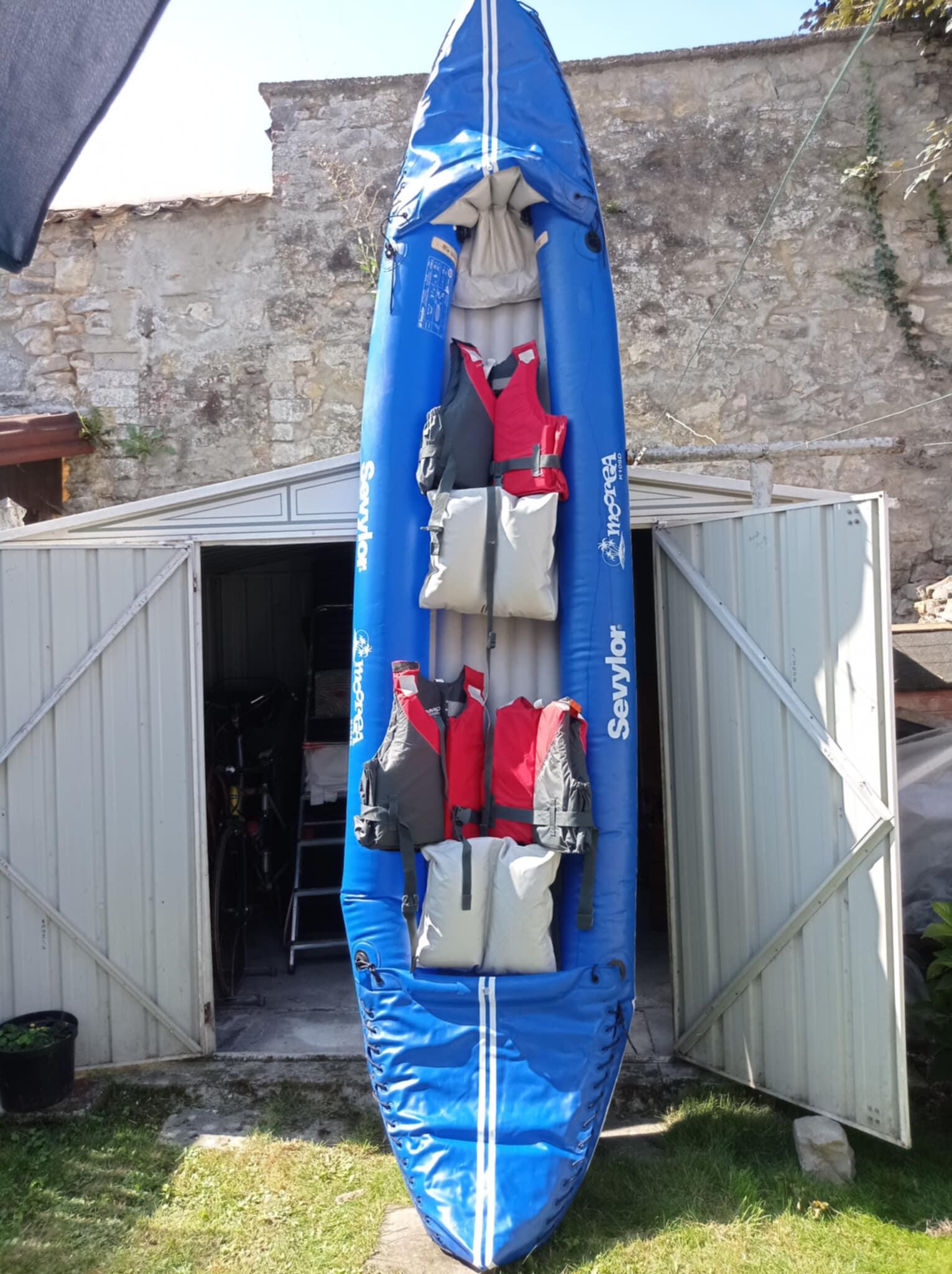 Entre Particuliers - Kayak Sevylor gonflable 3 places 2/2