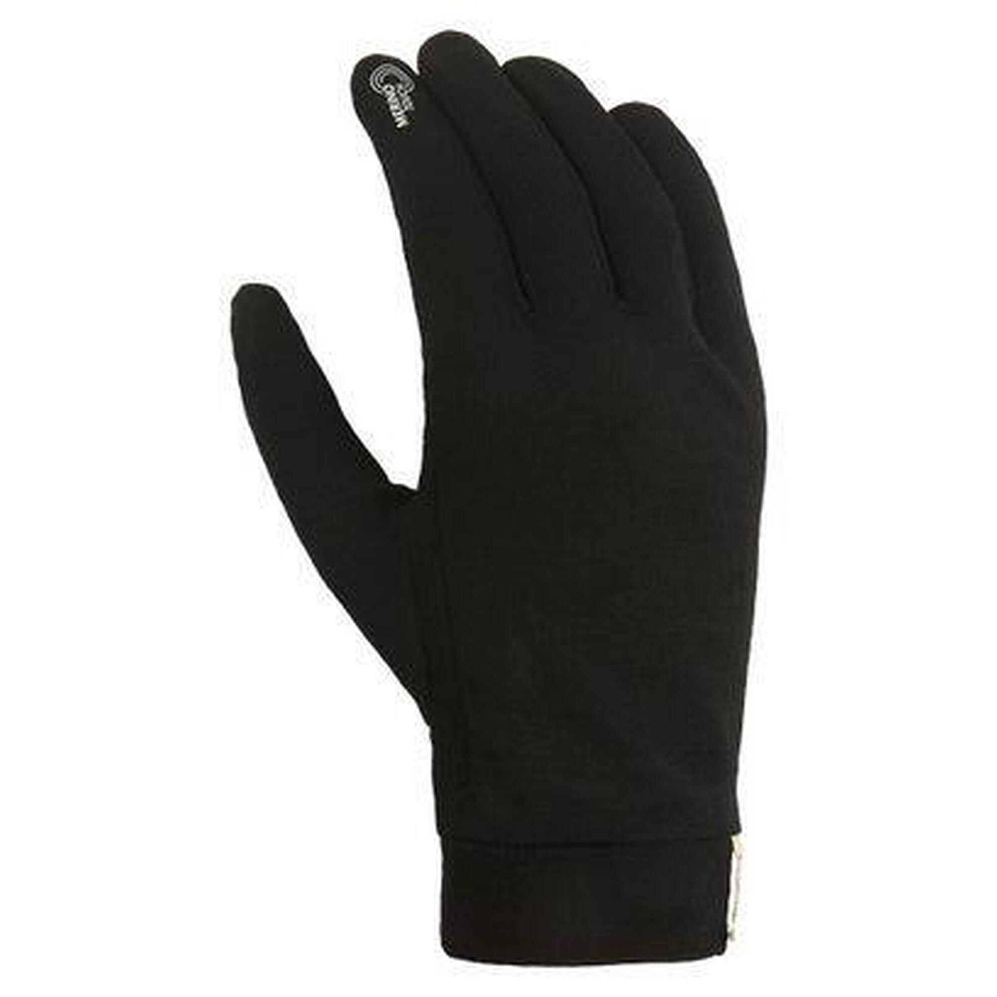 Cairn - Gants Longs Merino Touch - Laine Mérinos 100% - Noir - Gants - Gris|noir - 48 Xl - Decathlon