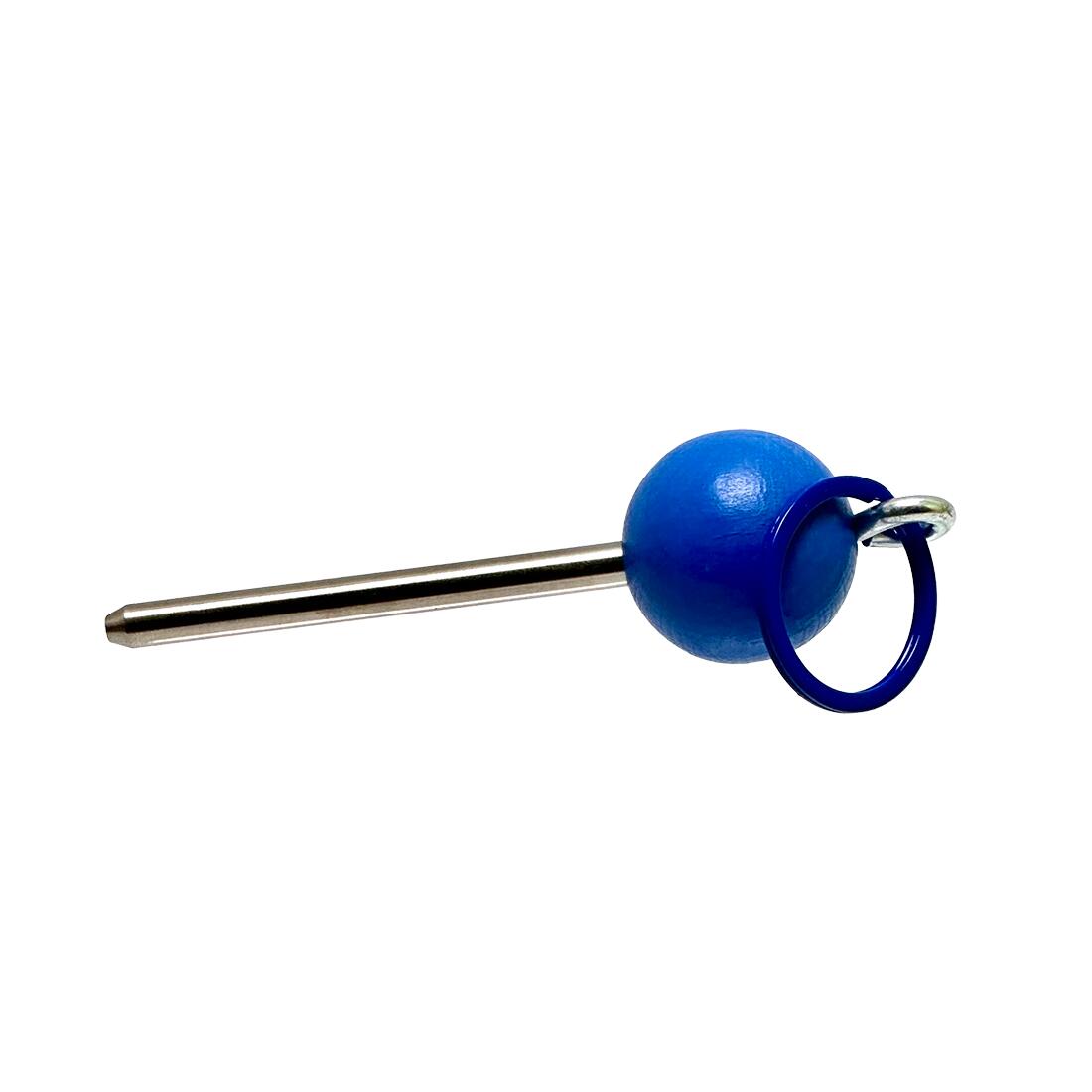 Boule–Pétanque–Jeu de Boules–Traceur de terrain–Couleur bleu fonce–Acier V2A 2/5