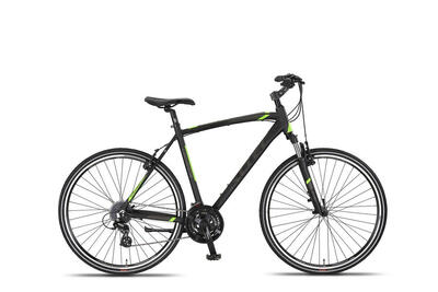Altec legarda trekking v-brakes heren 28 inch zwart/lime