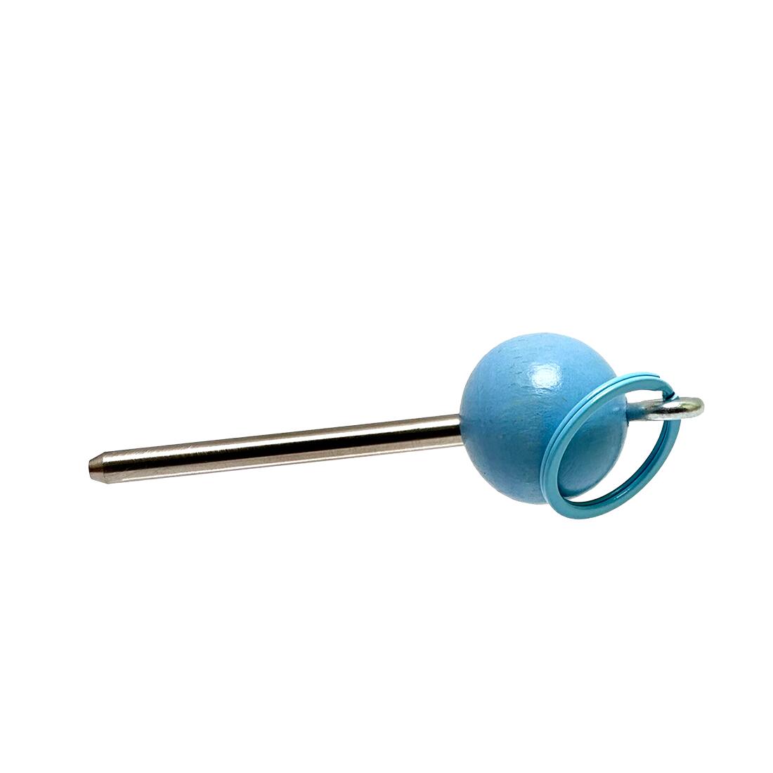Boule–Pétanque–Jeu de Boules–Traceur de terrain–Couleur bleu clair–Acier V2A 2/5