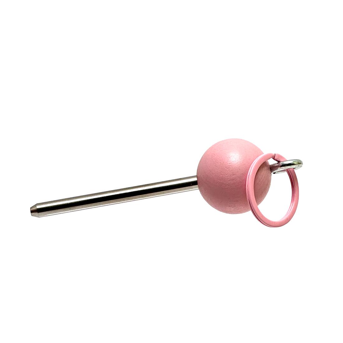 Boule–Pétanque–Jeu de Boules–Traceur de terrain–Couleur rose–Acier V2A 2/5