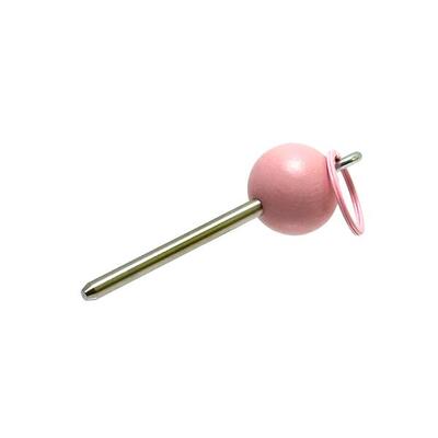 Boule-Pétanque-Traceur de terrain-Kreiszeichner-Farbe rosa–V2A Stahl
