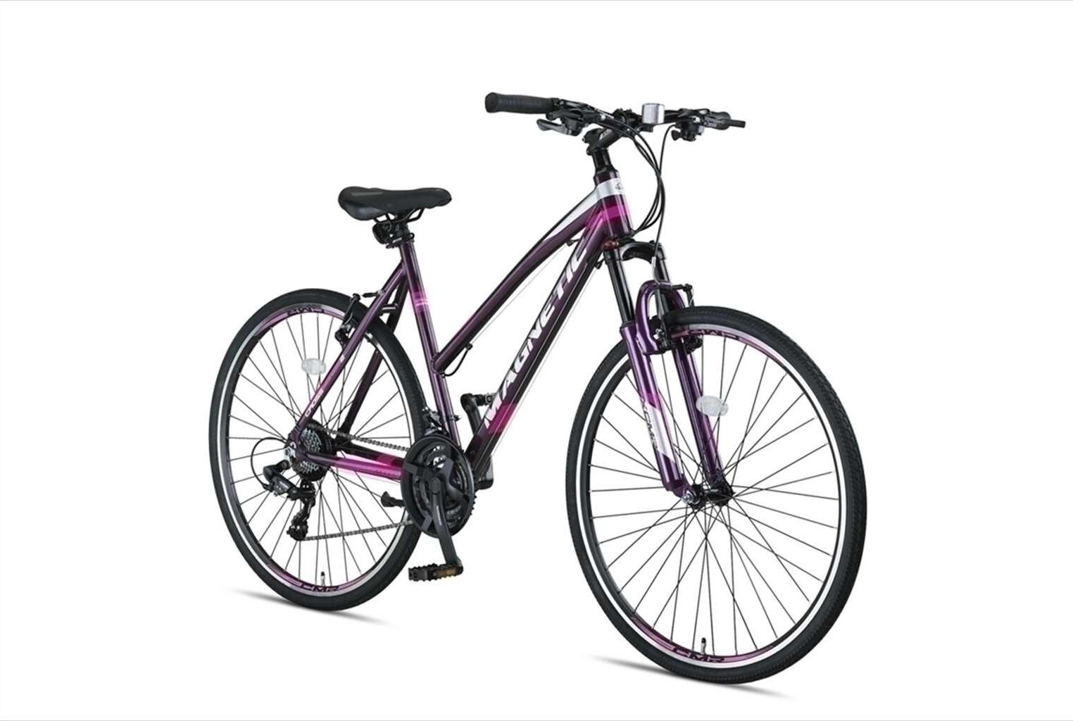 Altec Magnetic Trekking V-Brakes Ladies 28 pouces 52 cm gris / rose 2/6