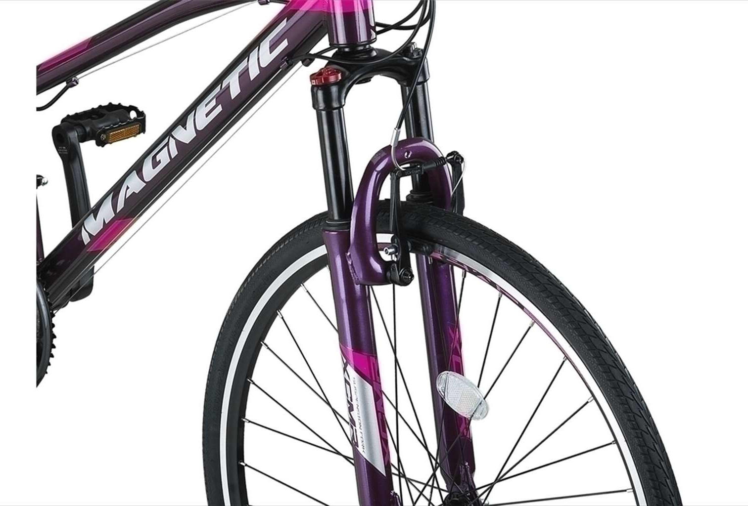 Altec Magnetic Trekking V-Brakes Ladies 28 pouces 52 cm gris / rose 5/6