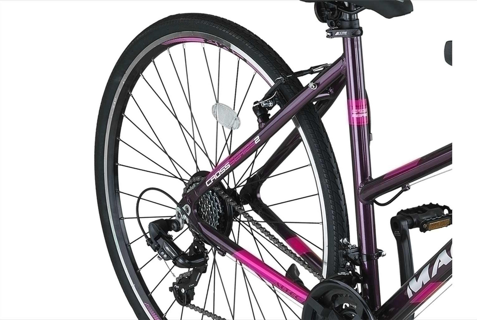 Altec Magnetic Trekking V-Brakes Ladies 28 pouces 52 cm gris / rose 6/6