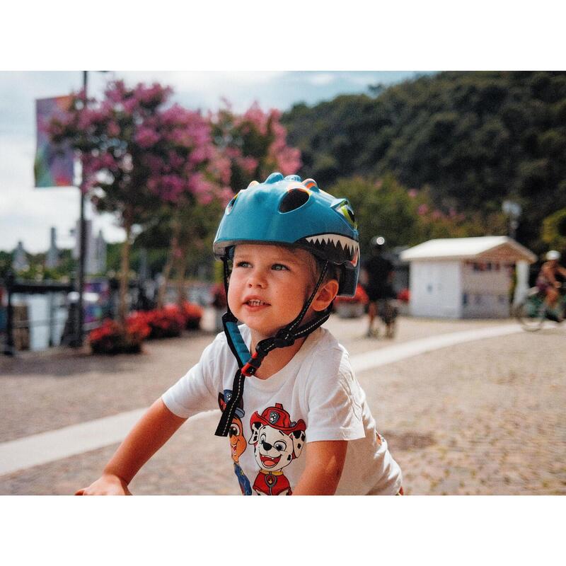 Cască de bicicletă pentru copii, albastră - Dino