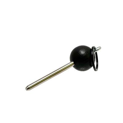 Boule-Pétanque-Traceur de terrain-Kreiszeichner-Farbe schwarz–V2A Stahl