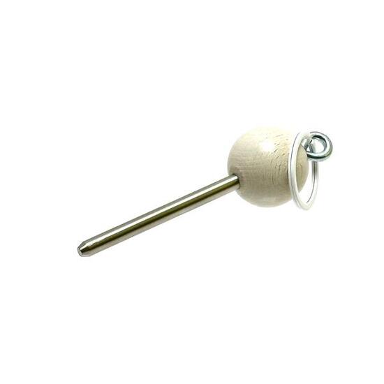 Boule-Pétanque-Traceur de terrain-Kreiszeichner-Farbe schwarz–V2A Stahl