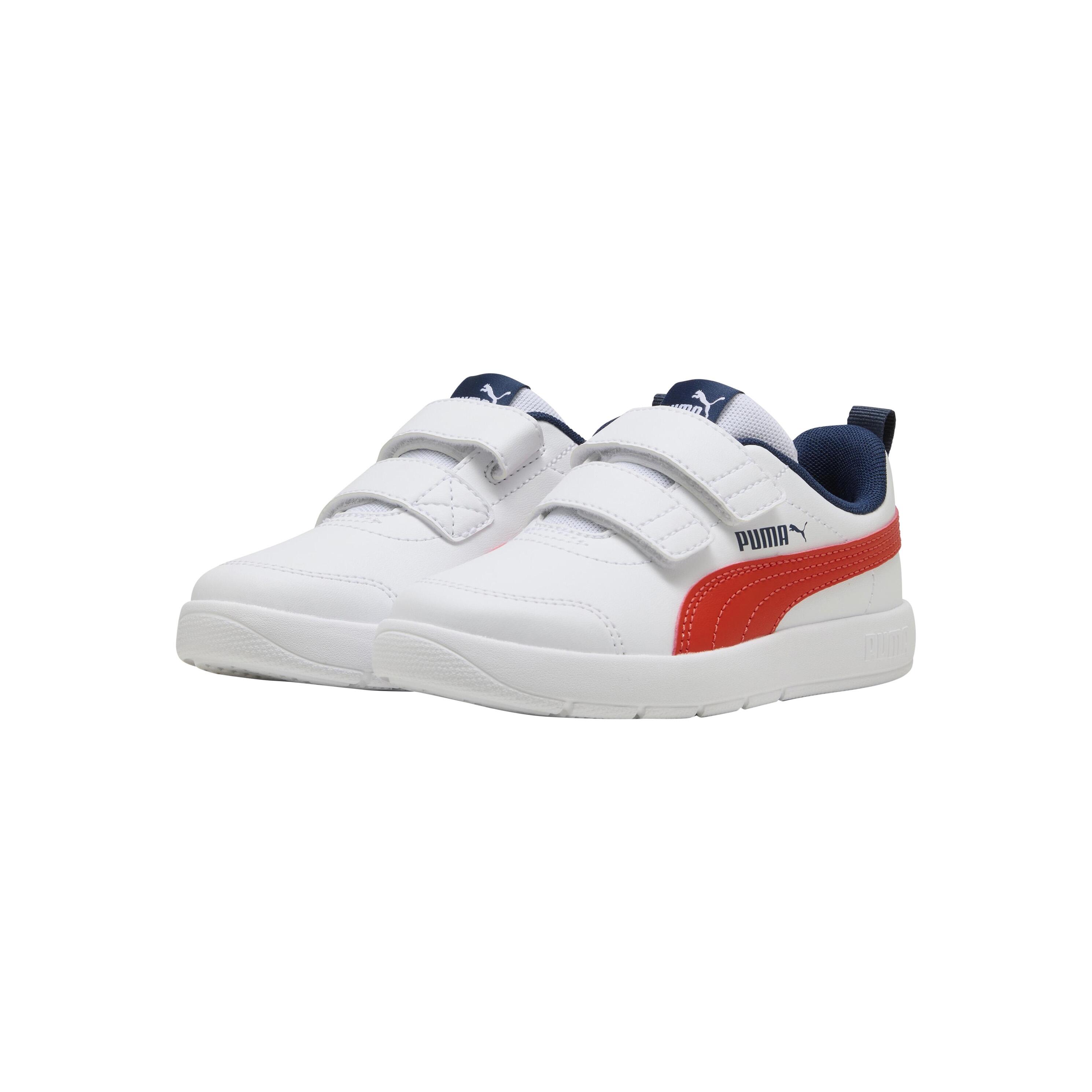 Basket Basse Enfant à Scratches Puma Courtflex V3 V inf 3/6