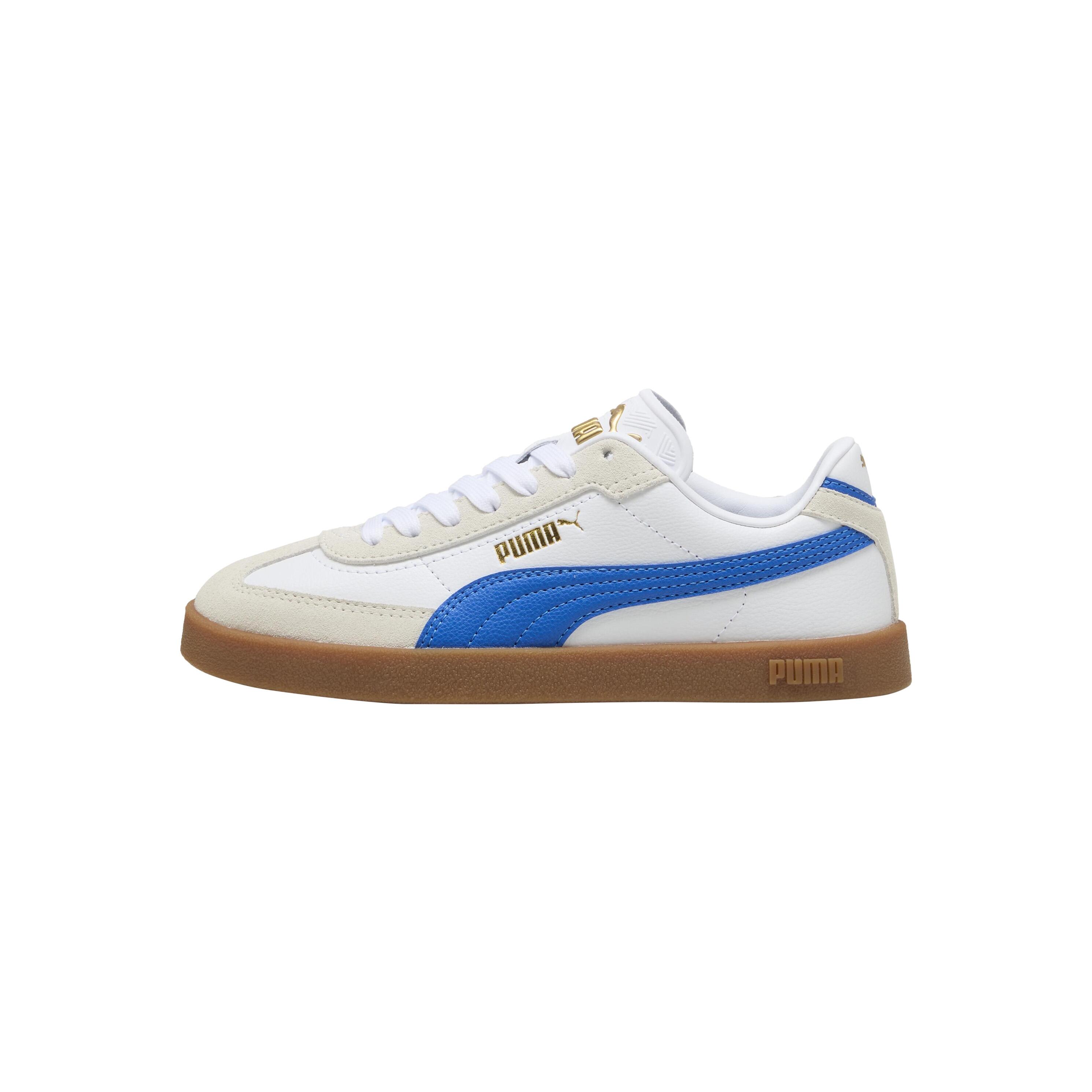 Puma - Basket Cuir Junior Puma Club Ii Era - Enfant - Baskets - Blanc|bleu - Decathlon