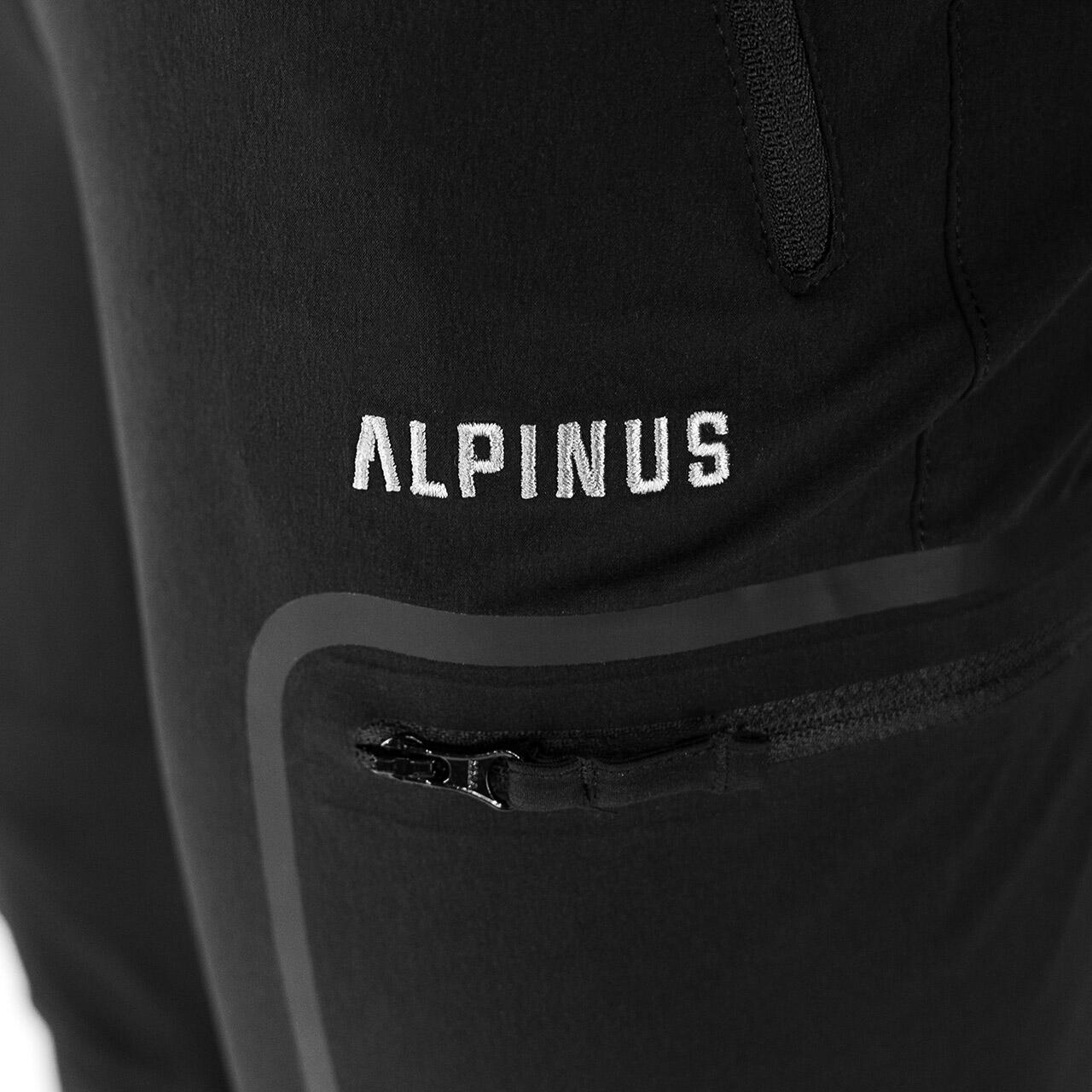 Pantalon résistant de trek montagne Alpinus Pyrenees - Homme - Noir 6/7
