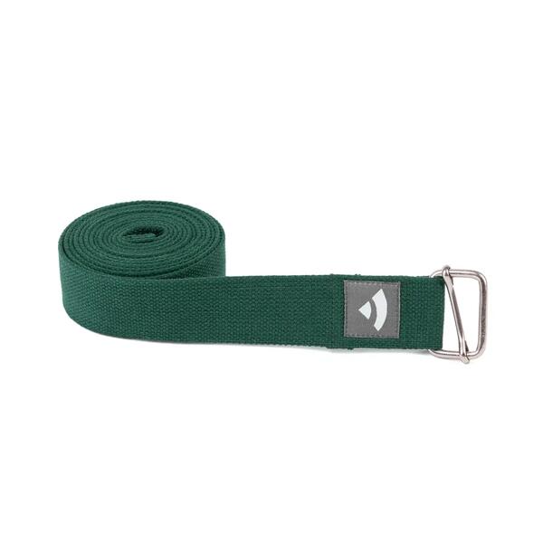 BODHI Cinturón de asanas Bodhi de 2,5 m - verde botella