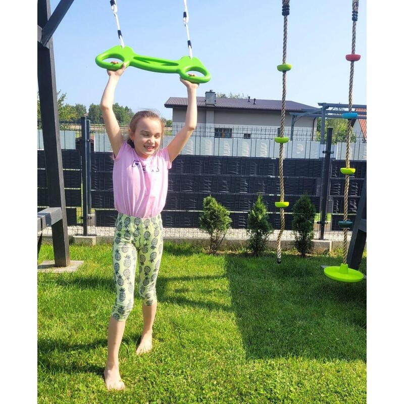 Copii Sport Trapez gimnastic cu inele Best verde
