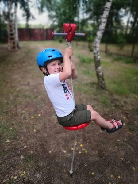 Zjazd linowy Zipline