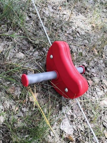 Seilrutsche - rot 7/7