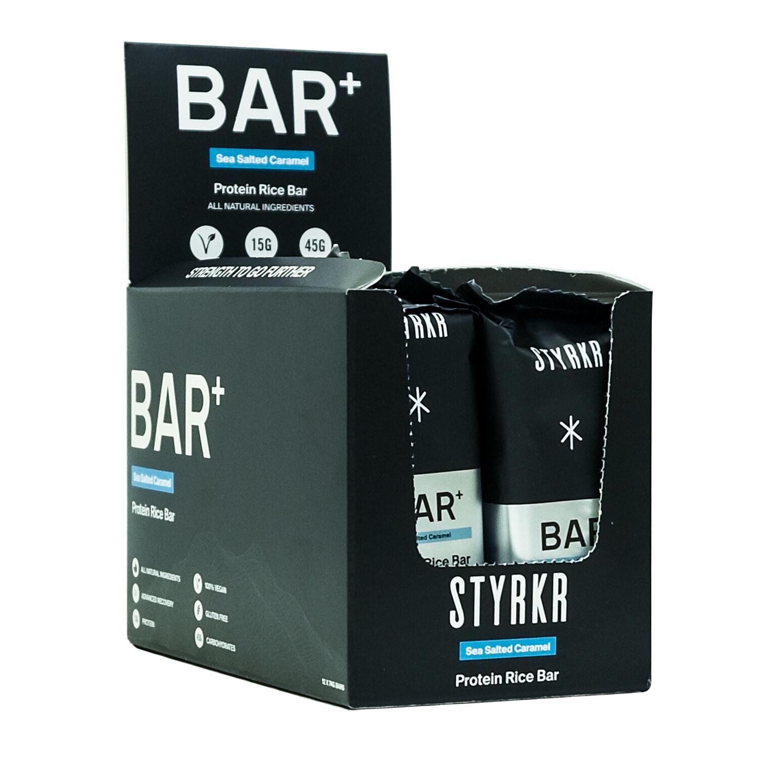 Salzkaramell Nahrungsergänzungsmittel Styrkr BAR+ (x12) 4/4