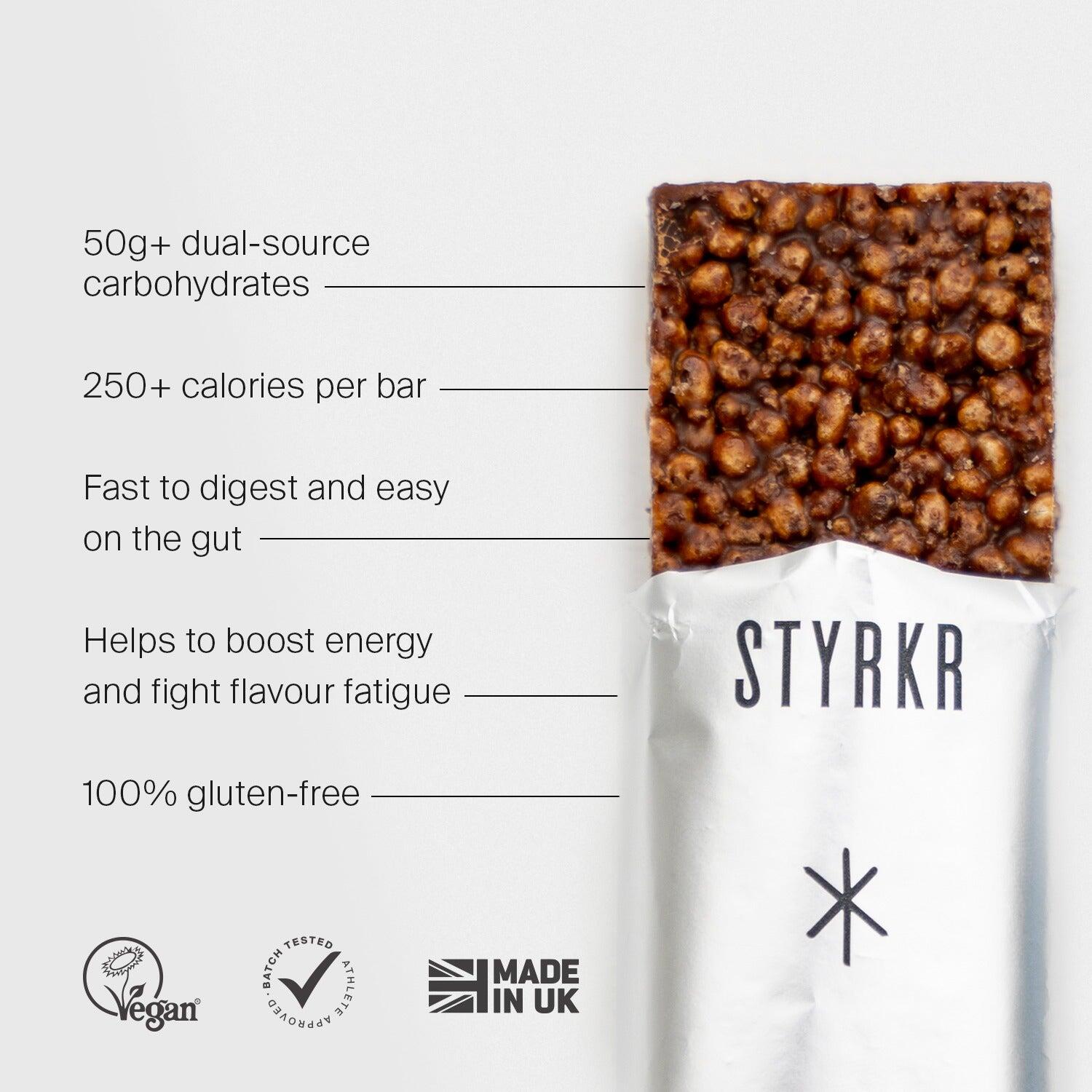 Complément alimentaire Chocolat Styrkr (x12) 2/4