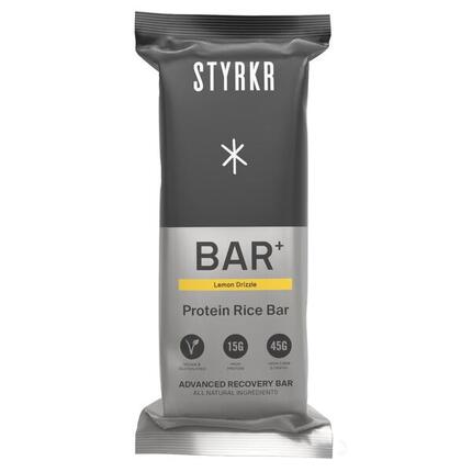 Styrkr BAR+ Framboise & Chocolat Blanc – Boîte de 12 barres – 45g/15g