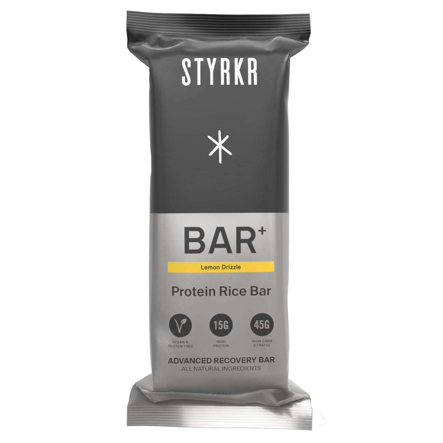 Styrkr - Styrkr Bar+ Caramel Salé – Boîte De 12 Barres – Récupération 45g/15g - Barre Protéinée - 900 G - Decathlon