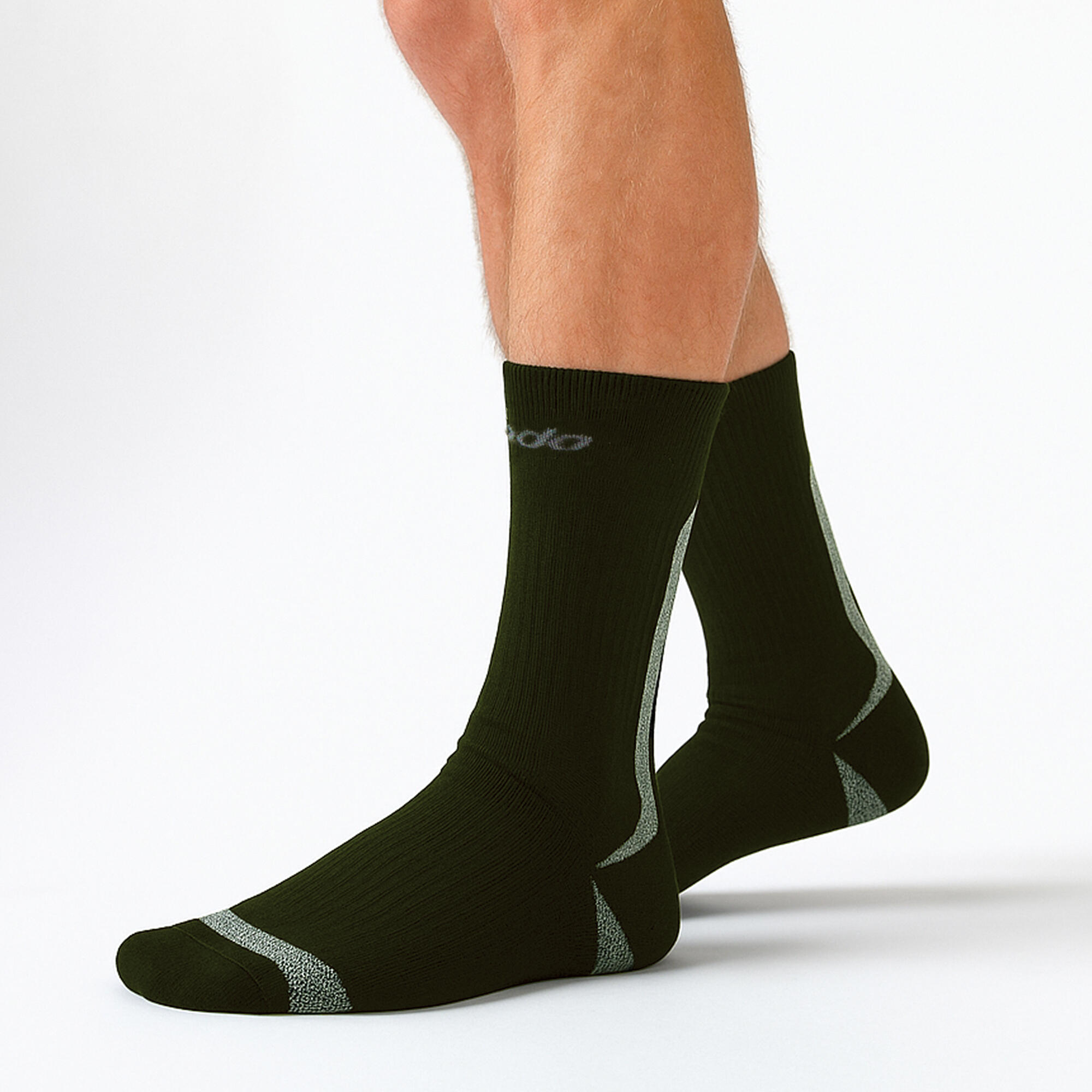 COMODO - Herren und Damen Wandersocken Merinowolle | Funktionssocken Gepolstert 3/4
