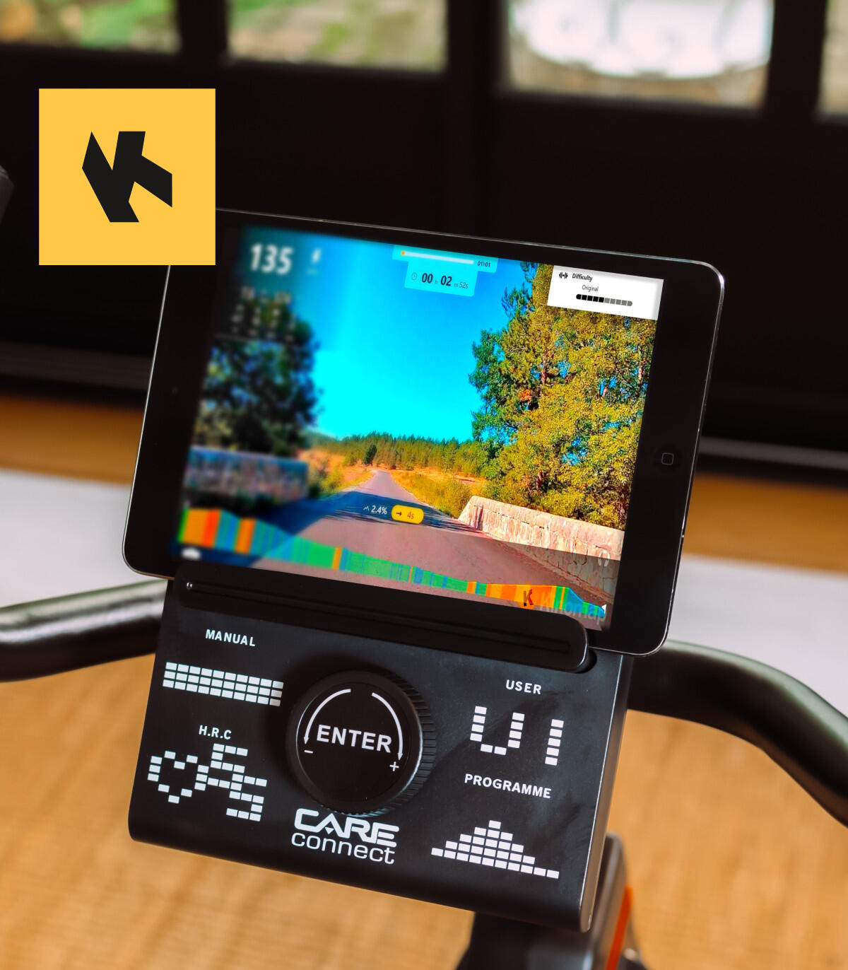 Vélo semi allongé - CARE - CARDIO MASTER DELUXE 4/8