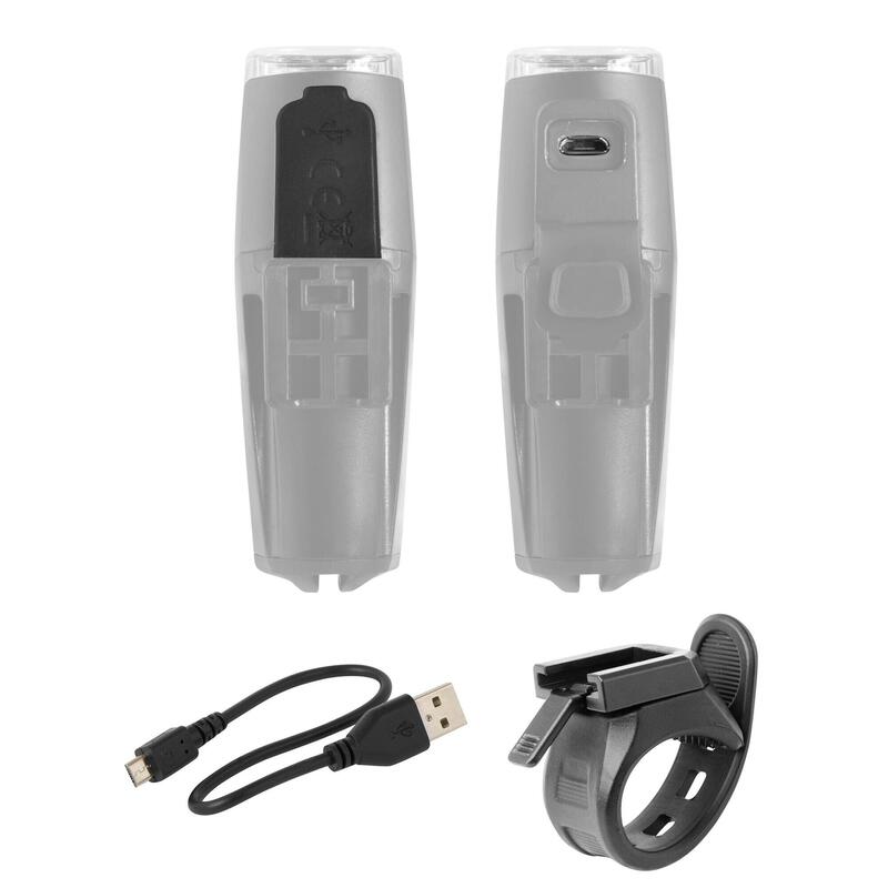 Far fata Force Shark USB 500Lm Negru