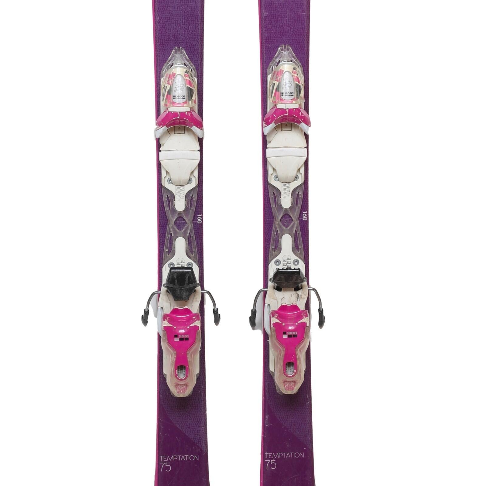RECONDITIONNE - Ski Rossignol Temptation 75 + Fixations 3/5
