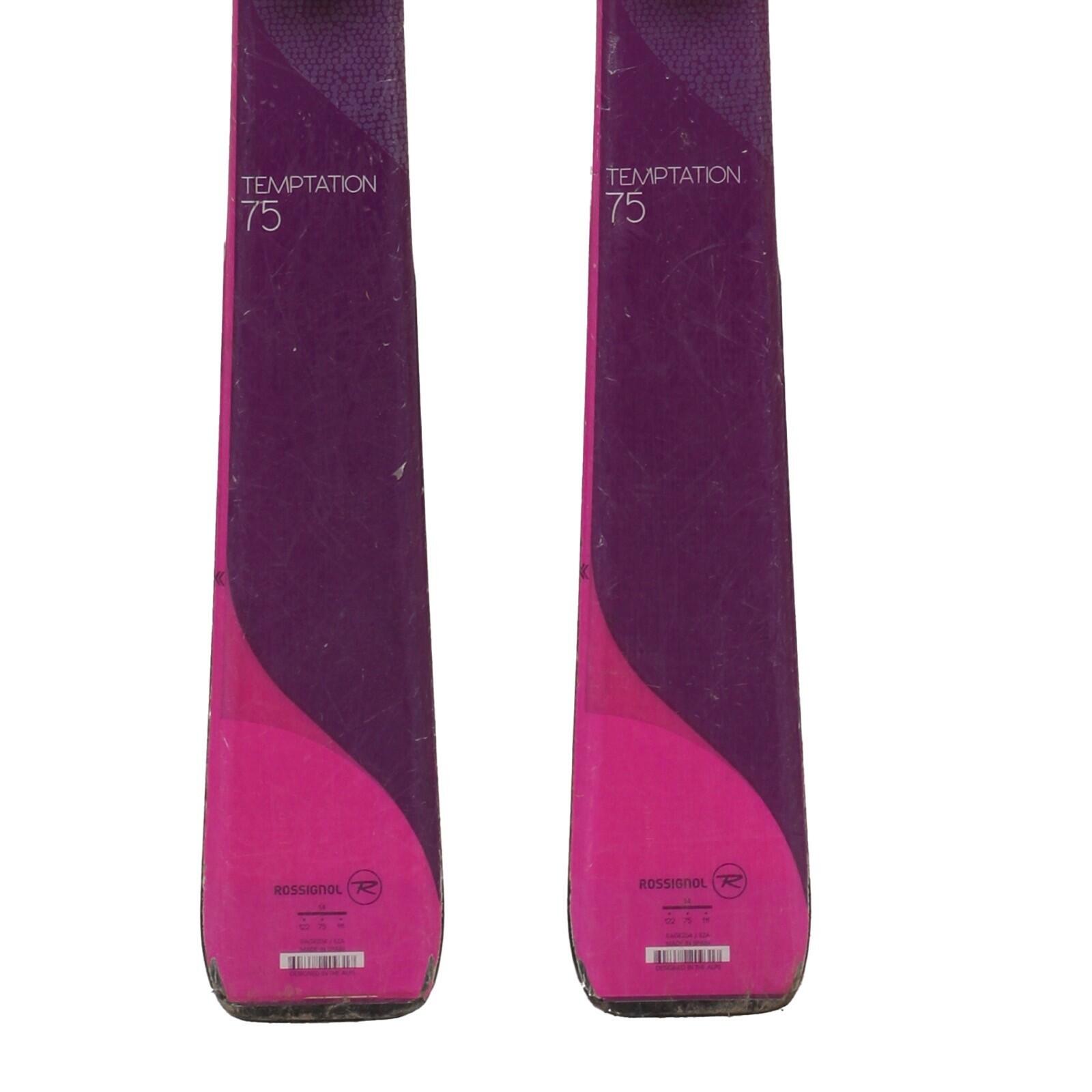 RECONDITIONNE - Ski Rossignol Temptation 75 + Fixations 4/5