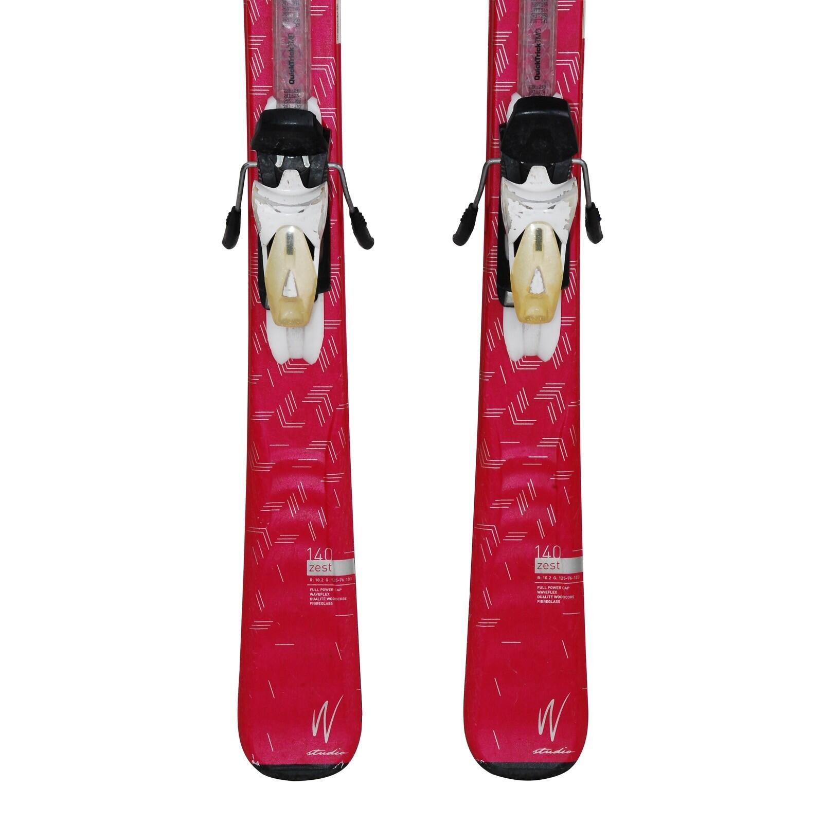 RECONDITIONNE - Ski Elan Zest + Fixations 4/5
