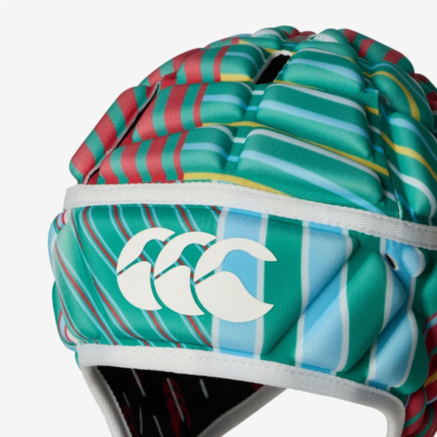 Casco de rugby Raze Uglies Canterbury Azul Verde 3/5