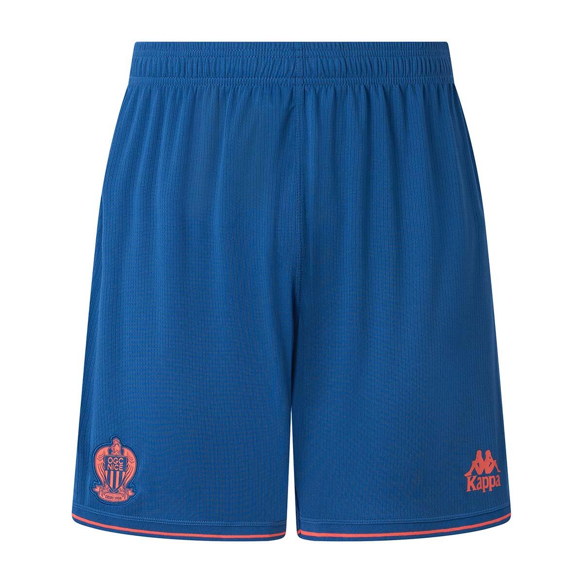 Kappa - Short Kombat Ryder Third Garçon Ogc Nice 25/26 - Short - Bleu - Decathlon