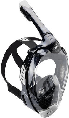 CRESSI Bali Full Face Mask Black/Grey S/M-Maschera Snorkeling Integrale Unisex