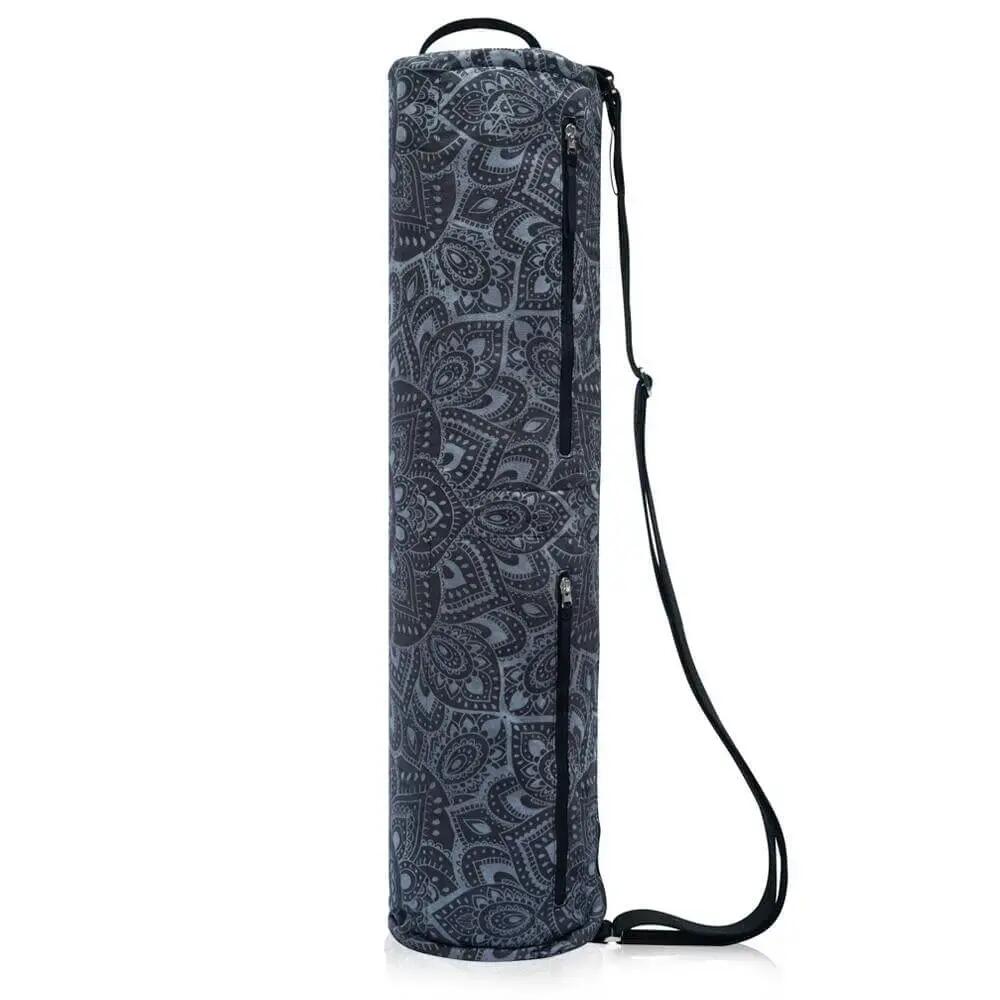 Чанта за постелка за йога Yoga Design Lab - Mandala Charcoal