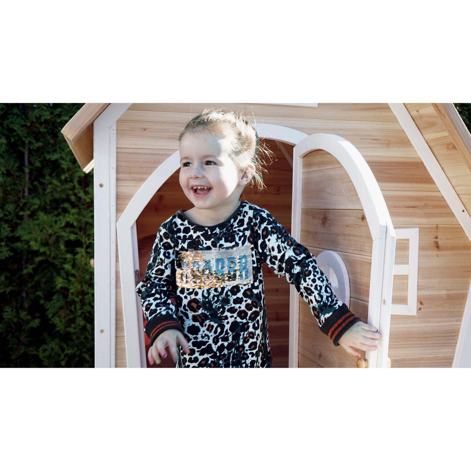 Drewniany domek dla dzieci Fantasia 100 3/5