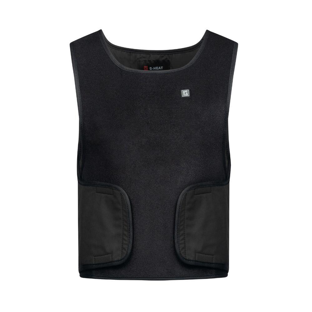 NE Verwarmd Vest Voor Mannen En Vrouwen, Coral Fleece Verwarmd Vest Smart Thermostat Verwarmde Jas Met 9 Zones Geen Batterij Mannelijk Zwart
